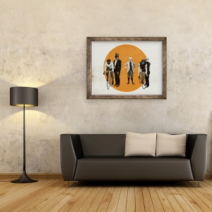 Tablou inramat - Eliza Southwood - Trial Vechi Timp, 70 x 90 cm - Img 2