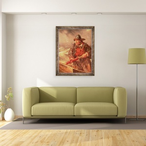 Tablou inramat - Erskine Nicol - The Mariner, 60 x 80 cm - Img 2