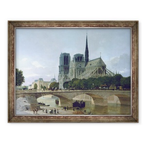 Tablou inramat - Felix Benoist - Notre Dame, Paris, 60 x 80 cm