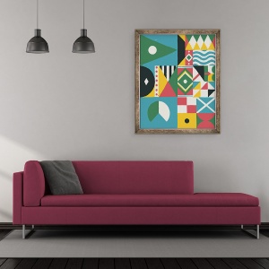 Tablou inramat - Florent Bodart - Cetatean al Lumii, 70 x 85 cm - Img 2