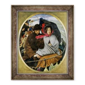Tablou inramat - Ford Madox Brown - Ultimul din Anglia, 50 x 60 cm