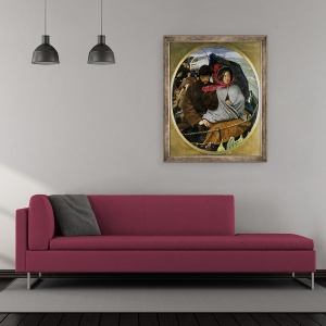 Tablou inramat - Ford Madox Brown - Ultimul din Anglia, 50 x 60 cm - Img 2