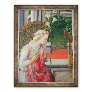 Tablou inramat - Fra Filippo Lippi - Buna Vestire I, 60 x 80 cm