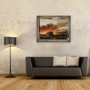 Tablou inramat - Francis Danby - Epava, 60 x 80 cm - Img 2