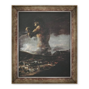 Tablou inramat - Francisco Jose de Goya y Lucientes - Colosul, 50 x 60 cm