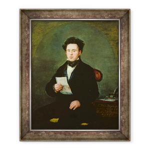 Tablou inramat - Francisco Jose de Goya y Lucientes - Juan Bautista de Muguiro 1786-1856 1827, 50 x 60 cm
