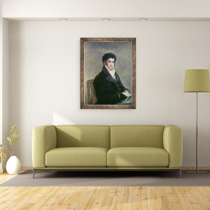 Tablou inramat - Francisco Jose de Goya y Lucientes - Portret De Don Francisco del Mazo, 60 x 80 cm - Img 2