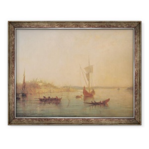 Tablou inramat - Francois Barry - Gura Bosforului la Constantinopol, 60 x 80 cm