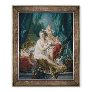 Tablou inramat - Francois Boucher - Toaleta lui Venus, 50 x 60 cm