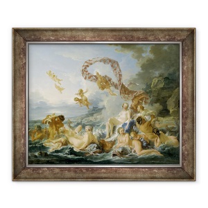 Tablou inramat - Francois Boucher - Triumful lui Venus, 70 x 85 cm