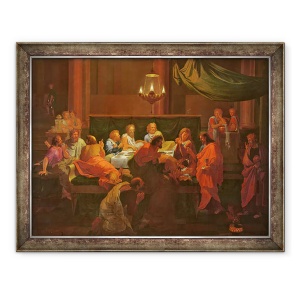 Tablou inramat - Francois Verdier - Cina cea de Taina, 70 x 90 cm