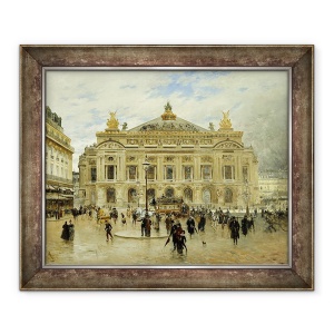 Tablou inramat - Frank Myers Boggs - LOpera, Paris, 50 x 60 cm