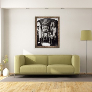 Tablou inramat - French Photographer - Interiorul Palatului Pompeian al Printului Napoleon, 60 x 80 cm - Img 2