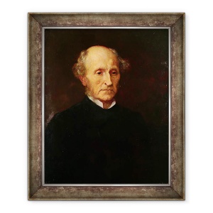 Tablou inramat - George Frederick Watts - John Stuart Mill, 70 x 85 cm