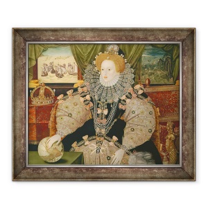 Tablou inramat - George Gower - Portretul Armada, 50 x 60 cm