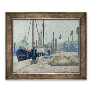 Tablou inramat - Georges Pierre Seurat - Maria la Honfleur, 50 x 60 cm