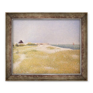 Tablou inramat - Georges Pierre Seurat - Vedere la Fort Samson, 70 x 85 cm