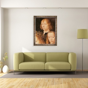Tablou inramat - Gerard David - Autoportret, 70 x 90 cm - Img 2