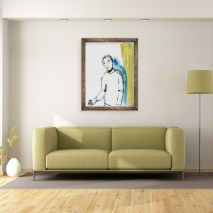 Tablou inramat - Gigi Sudbury - Bine ai venit, 2107, 60 x 80 cm - Img 2