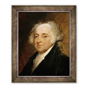 Tablou inramat - Gilbert Stuart - Portretul lui John Adams, 50 x 60 cm