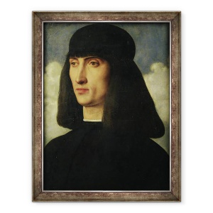 Tablou inramat - Giovanni Bellini - Portretul unui Tanar, 60 x 80 cm