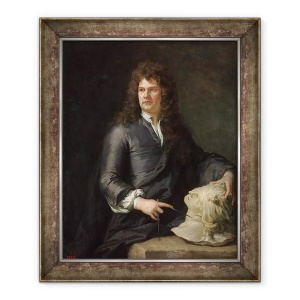 Tablou inramat - Godfrey Kneller - Gibbons ranjind, 50 x 60 cm