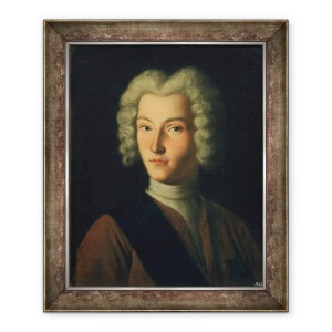 Tablou inramat - Grigory Dmitriev Molchanov - Portretul tarului Petru al II-lea 1715-30, 70 x 85 cm