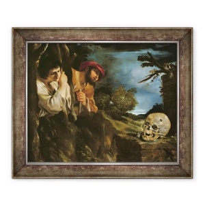Tablou inramat - Guercino - Et in arcadia ego, 50 x 60 cm