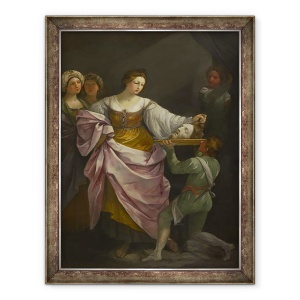 Tablou inramat - Guido Reni - Salome cu capul Sfantului Ioan Botezatorul, 60 x 80 cm