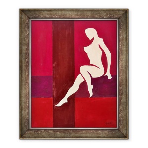Tablou inramat - Guilherme Pontes - indraznet ca, 50 x 60 cm