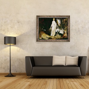 Tablou inramat - Gustav Klimt - Fable - Klimt, 60 x 80 cm - Img 2