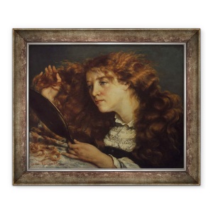 Tablou inramat - Gustave Courbet - Jo, La Belle Irlandaise, 70 x 85 cm