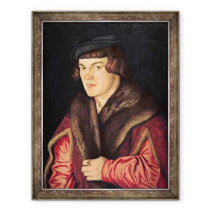 Tablou inramat - Hans Baldung Grien - Portretul unui barbat, 60 x 80 cm
