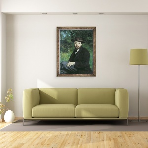 Tablou inramat - Hans Thoma - Autoportret, 60 x 80 cm - Img 2