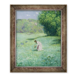 Tablou inramat - Hans Thoma - Lunca Woodland, 70 x 85 cm