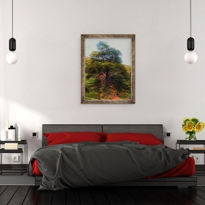 Tablou inramat - Helen White - Conectat mai sus ca mai jos, 2020, 60 x 80 cm - Img 3