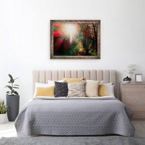 Tablou inramat - Helen White - Floarea Vietii, 2020, 60 x 80 cm - Img 3