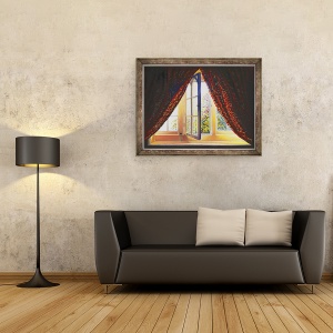 Tablou inramat - Helen White - Inchiriere de lumina in, 2013, 70 x 90 cm - Img 2