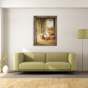 Tablou inramat - Helena J. Maguire - Mese Mates, 60 x 80 cm - Img 2
