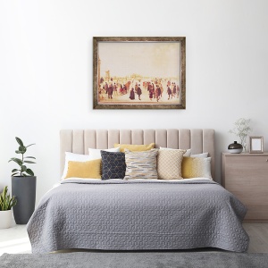 Tablou inramat - Hendrik Avercamp - Divertisment pe gheata, 70 x 90 cm - Img 3