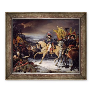 Tablou inramat - Henri-Frederic Schopin - Batalia de la Hohenlinden, 3 decembrie 1800, 70 x 85 cm