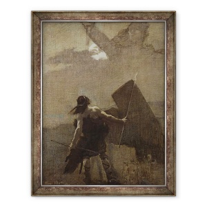 Tablou inramat - Henri Martin - Fantoma Libertatii, 70 x 90 cm