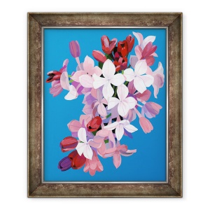 Tablou inramat - Hiroyuki Izutsu - Liliac, 70 x 85 cm