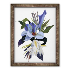 Tablou inramat - Hiroyuki Izutsu - O floare imaginara bazata pe motivul lalelei., 60 x 80 cm