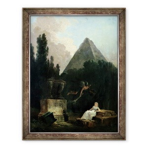 Tablou inramat - Hubert Robert - Spiritul Mormantului, 70 x 90 cm