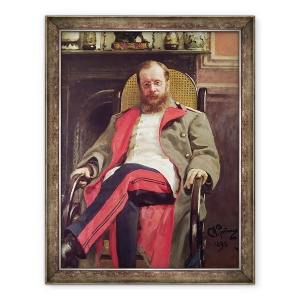 Tablou inramat - Ilya Efimovich Repin - Portret De Cesar Cui, 60 x 80 cm