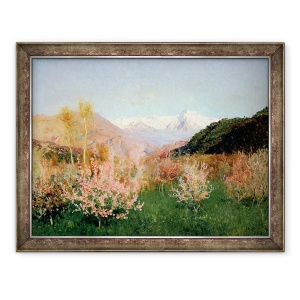 Tablou inramat - Isaak Ilyich Levitan - Primavara in Italia, 70 x 90 cm