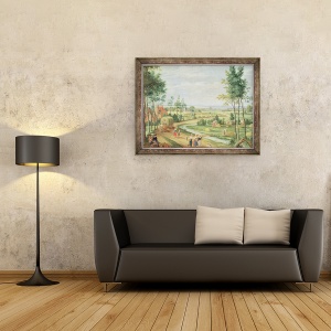 Tablou inramat - Isaak van Oosten - Recolta, 60 x 80 cm - Img 2