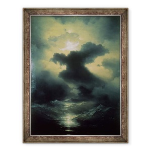Tablou inramat - Ivan Konstantinovich Aivazovsky - Haos Creatia, 70 x 90 cm