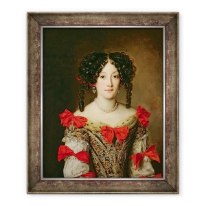 Tablou inramat - Jacob Ferdinand Voet - Portret De O Femeie, 50 x 60 cm